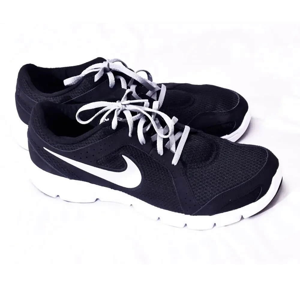 Nike Flex Experience RN 599572-005 Men's Size 11 Black White Running Shoes